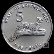 529010Readystock Readystock 5 Points Cheetah 18.5mm Coins Coins Coins Foreign Currency Genuine Coins