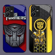 GK-84 Transformers Glass Casing for VIVO iQOO Y22 Y28 V25 Y35 Y22S Y55 Z6 Y75 5G