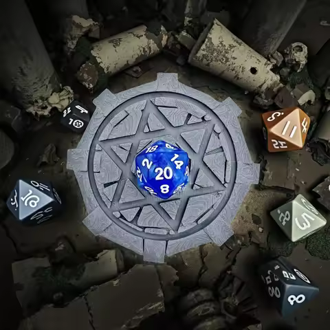 8cm Summoning Circle For DND Tabletop Game Wargaming Tool