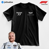 F1 Valteri Bottas Cardillac Formula 1 T-shirt Cotton Distro