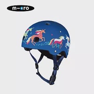 【Micro】Helmet 消光獨角獸安全帽 LED 版本 - S