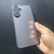 Samsung Galaxy A56, A36 shockproof, anti-fingerprint matte case (Black)