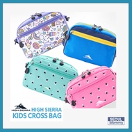 [HIGH SIERRA] Kids Cross Bag Backpack Children Samsonite Camping Picnic Bag Hand phone casual beg [Tas Kanak Korea Fashionable]