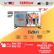 SAMView Full HD Digital LED TV (19"/24")