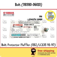 98980-06010 RXZ / LC135 V1-V7 Bolt Pan Protector Muffler / Screw Skru Cover Exhaust Ekzos 100% HLY