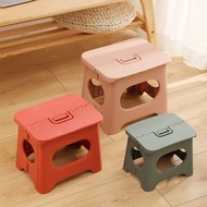 Foldable Step Stool Portable Camping Fishing Picnic Folding Chair Thicken Plastic Collapsible Mini Indoor Outdoor Bench