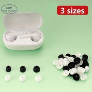 KBM 3 Sizes Silicone Ear Tips For Soundcore Liberty 4 NC Earbuds Eartips For Life P2 P3 A20i TWS Tip