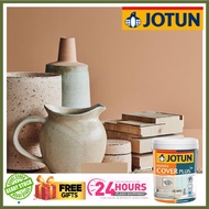 JOTUN 15L 12074 PEACHY  ESSENCE COVER PLUS SHEEN &amp; MATT/INTERIOR WALL PAINT /CAT BOLEH CUCI/KILAT &amp; TAK KILAT