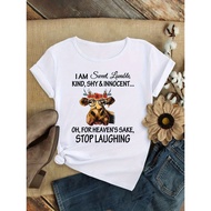 Women'S Thanksgiving Outfit Cow Head Wreath And Glasses Pattern Beautiful Ladies Elegant Party Fash