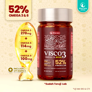 Olive Care Vitamin Minyak Ikan Kucing VISCO3 Murni & Alami Non-GMO Tinggi Omega 3 Omega 6 Omega 9 Fi