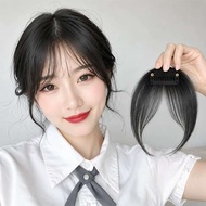 Korean Fake Bangs Hair Extension Lightweight Clip-On Air Fringe Natural Look