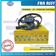 HELLA ORIGINAL VOLKSWAGEN TOUAREG / PORSCHE CAYENNE / AUDI Q7 SMALL A/C FAN ASSY