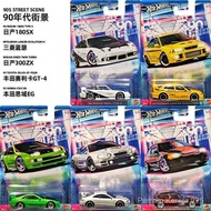 Hot WHEELS Premium Puka 90s Street View Nissan Mitsubishi Honda Civic Toyota Alloy Small Car Model G
