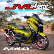 D032 Sticker Decal Nmax New 2020 Full Body Simple Graphics Motif Full HD PrintingELEGAN / jvlstore1