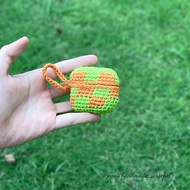 Wool airpod case. handmadecrochet. airpod case. crochet. handmade. Airpod case.