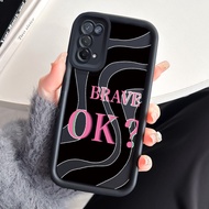Casing hp OPPO A74 A95 F19 F19s Case Trend Creative Cover Phone Shell Soft Softcase Kesing Back Simp