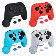 IVYUEEN Anti-slip Silicone Skin Cover for Nintendo Switch NS Pro Controller Protective Case for Switch PRO Joysticks