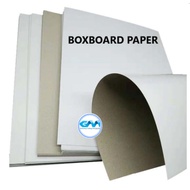 【READY STOCK】50 SHEETS 300G A6 (4" X 6") COATED BOXBOARD / CARDBOARD WITH GREYBACK