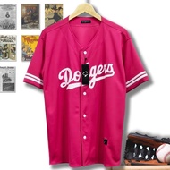 Dodgers Pink baseball Jersey for Men and Women