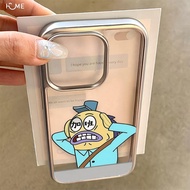 iphone Phone Case.electroplating Crystal Shell Overtime Biqibao Dumb Fish Suitable For Apple 17/16/1