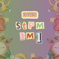 NOTA RINGKAS STPM BM SEM 1