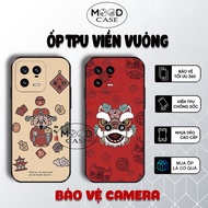 Xiaomi 13 Pro, Mi 13 Lite TPU Square Edge Case Lucky FortuneCNY| MOOD case