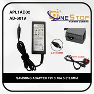 Samsung 19v 3.16a 60W 5.5*3.0 OEM AC Adapter laptop Notebook