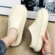 Giày Bếp Slip-On Full Cover Nam Chống Thấm Nước Chống Trơn Trượt Chống Mùi Đáy Dày EVA Giày Đi Mưa Đ