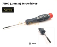 2.0mm Philips Screwdriver PH00 for Game Consoles, Laptops, PC Desktop Computers, Small Home Applianc