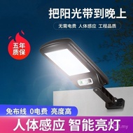 New Country Lights Street Lights Human Body Sensor Wall Lights Solar Outdoor Garden Lights Garden Li