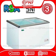 Box Freezer Freezer Sliding Flat Glass Rsa 7Liter Xs-200 / Xs200