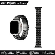 Yizilin Strap Stainless Steel Band for Apple Watch Ultra 3 2 1 Series 11 10 9 8 7 6 5 4 3 SE Luxury 