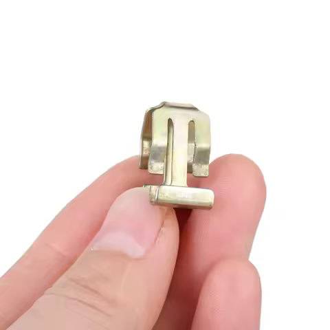 5Pcs Center console instrument panel CD DVD metal iron clasp clips for Peugeot 308/408/307/206/207 C