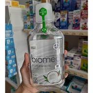 BIOMED MULTIACTIVE MOUTHWASH SUPERWHITE MINT COCONUT 500ML EXP:02.2029