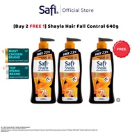 [Buy 2 Free 1] Safi Shayla Hair Fall Control Shampoo 640g | Reduce hair fall | Strengthen hair struc