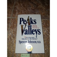 Peaks and Valleys Book - Spencer Who moved My cheese?