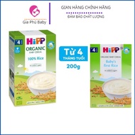 Bột ăn dặm dinh dưỡng Gạo nhũ nhi HiPP Organic 200g