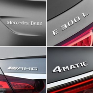Mercedes-Benz Tail Logo Modified E-class C-class C260 Stickers E300l Alphanumeric 4matic Original Am