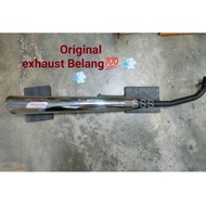 ORIGINAL💯🇹🇭 Belang Exhaust OP Bearing Ex5 wave Kriss 100 110 125 C70 GBO GBOJ 28MM Pipe ekzos 28 API