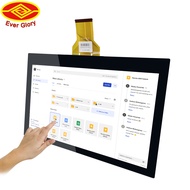 Brand New  Customized Size 13.3 Inch Multi Touch Points Waterproof ILITEK Pcap USB G+G Capacitive To