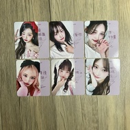 IVE mini3 sw6.0 Sign Sale Small Card Japan Osaka Approach Card Taiwan Sign Sale Card