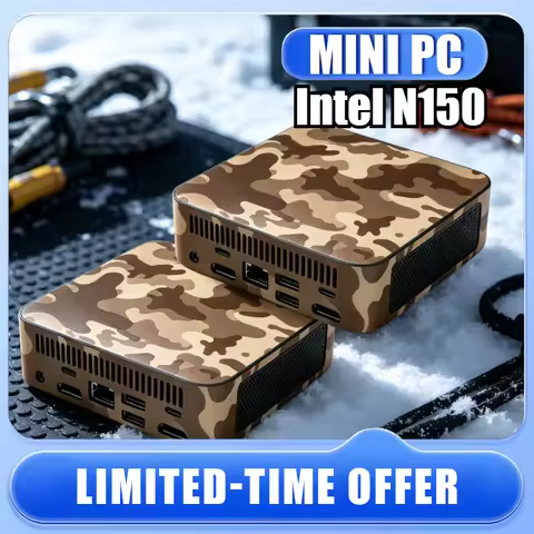 2026 Mini Pc Intel N150 Mini PC Computer 16GB RAM 1TB SSD Gaming PC Wifi 6 BT5.2 Mini PC Desktop