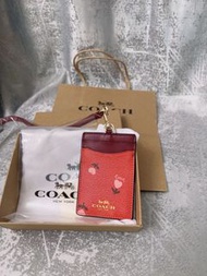 現貨‼️ Coach 掛頸證件套 工作牌 證件套 卡片套 卡套 Card Holder