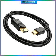 POP Gold Plateing Mini DP To DP Cable 1 8M For  Resolution Display Devices