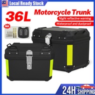TOP BOX BELAKANG MOTOR 38L/45L Hight Quality Easylnstal Durable Motorcycle Top Box Waterproof Oustpr