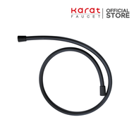 Karat Faucet สายของหัวฉีดชำระ PVC สีดำ ยาว 120 ซม. (หมุนได้ 360 องศา) KA-04-309-55