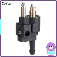 COATA  Tank Connector, Male Thread Black Motor Boat Accessories, Outboard Engine Plastics Pipe Joint