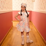 9-12 M & 6-7 Y จัดส่ง 19 JAN lookbookpetite tulip dress pastel patchwork เดรสเด็กผู้หญิง รุ่น ทิวลิป
