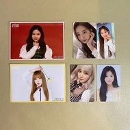 放 izone小卡 izone生寫 Eunbi小卡 價錢如下