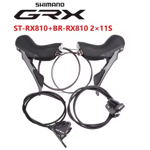 SHIMANO GRX ST-RX810 BR-RX810 DUAL CONTROL LEVER 2x11 Speed Hydraulic Disc Brake For Road Bike Bicyc